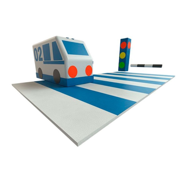 Мягкий детский игровой набор «Грамотный пешеход» – фото