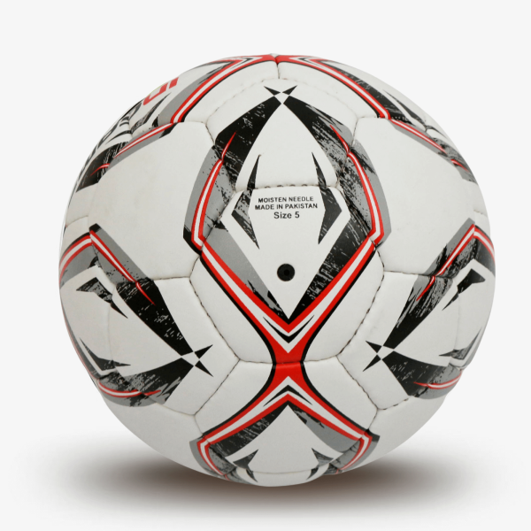 Мяч футбольный INGAME CHALLENGER IFB-101, №5, бело-красный – фото