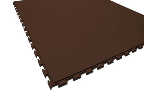 Плитка ПВХ Standart Profi, 5 мм, 500*500, коричневый
