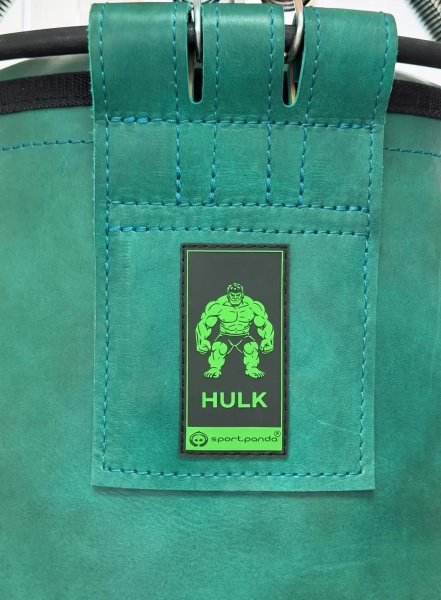 Мешок боксерский «HULK» натуральная кожа, 180 см, диаметр 45 см, 90-100 кг – фото