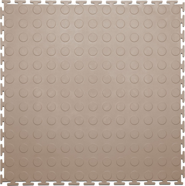 Плитка ПВХ Standart Prom, 5 мм, 500*500, бежевый