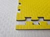 Будо-маты EVA, «Ласточкин хвост», 25 мм, с двух сторон, 100*100 см, жёлтый / чёрный, под заказ