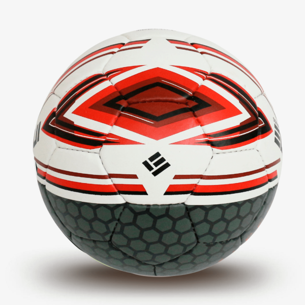 Мяч футбольный INGAME WINGS IFB-134, №5, бело-сине-красный – фото