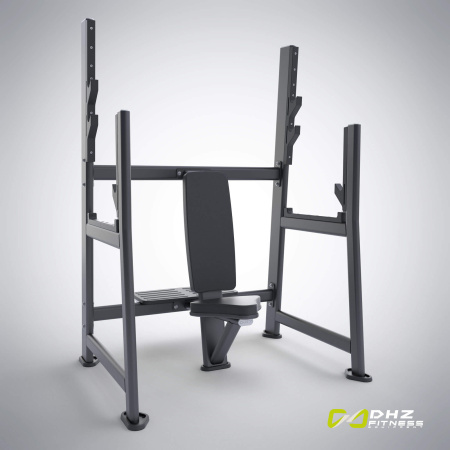 Скамья для вертикального жима штанги (Olympic Seated Bench) E-7051 – фото