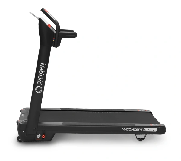Беговая дорожка OXYGEN FITNESS M-CONCEPT SPORT (BLACK), электрическая, для дома, чёрный – фото