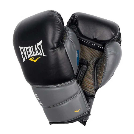 Боксерские перчатки Everlast Protex2 GEL PU, тренировочные – фото