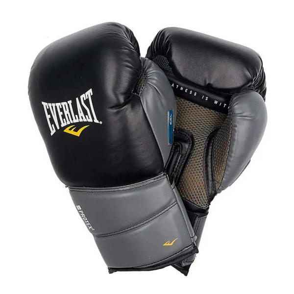 Боксерские перчатки Everlast Protex2 GEL PU, тренировочные – фото