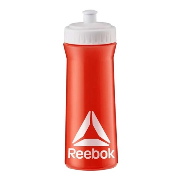 Бутылка для тренировок Reebok RABT11003RDWH, 500 мл, красно-белый – фото