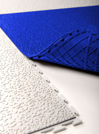 Плитка ПВХ Standart Text, 7 мм, 500*500, синий