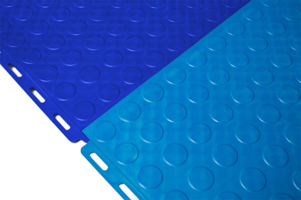 Плитка ПВХ Standart Fix, 6 мм, 500*500, синий