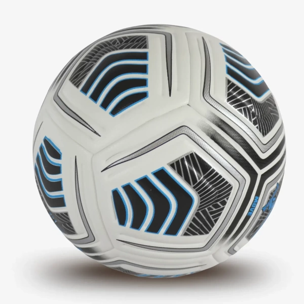Мяч футбольный INGAME Move, №5, синий – фото