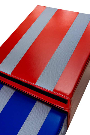 Плиобоксы SportPanda, комплект 3 шт., зеленый / синий / красный – фото