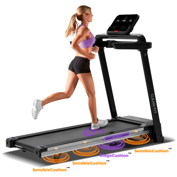 Беговая дорожка Clear Fit LifeCardio LT 15, электрическая, домашняя – фото