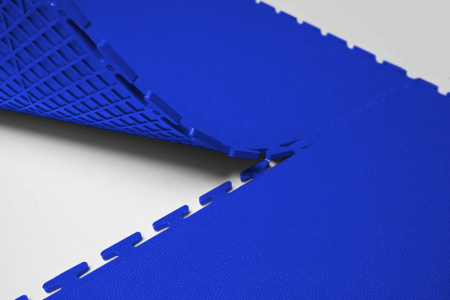 Плитка ПВХ Standart Skin, 500*500, синий – фото