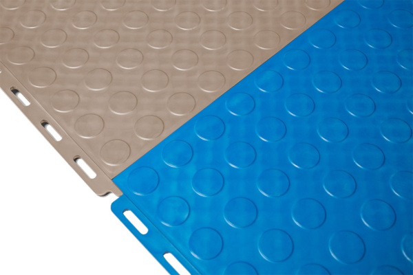 Плитка ПВХ Standart Fix, 6 мм, 500*500, бежевый