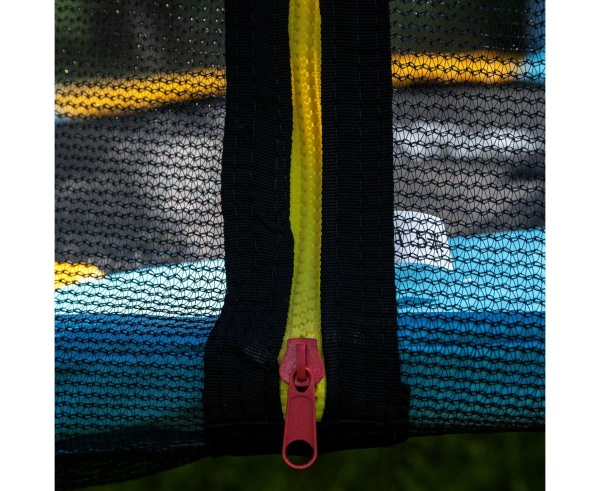 Детский батут с сеткой DFC JUMP KIDS 60", жёлто-синий – фото