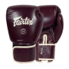 Боксерские перчатки Fairtex BGV16, женские, тренировочные, тёмно-бордовый – фото