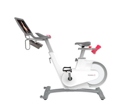 Велотренажер YESOUL Smart Spinning bike V1 PLUSE белый – фото