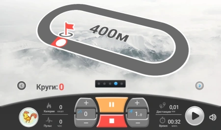 Беговая дорожка Ammity Dim DTM 5018 TFT, электрическая, профессиональная – фото