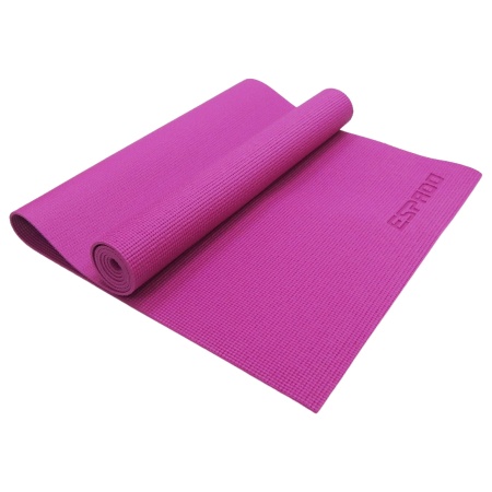 Коврик для йоги и фитнеса ESPADO ES2122, 5 мм, ПВХ, фиолетовый – фото