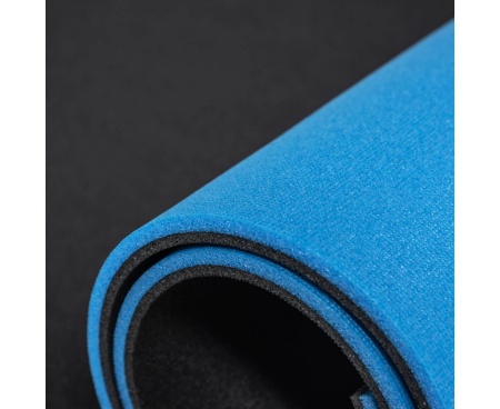 Коврик для фитнеса, 10 мм, пенополиэтилен, синий – фото