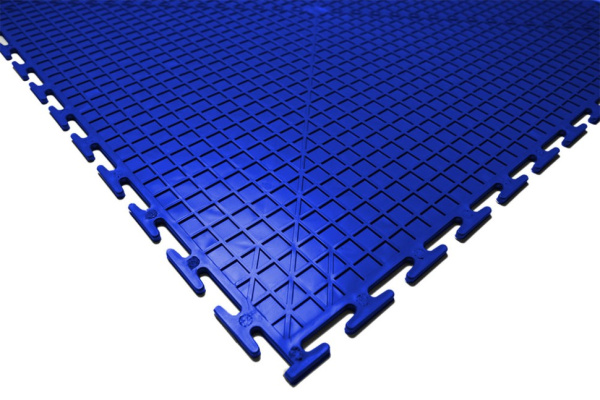 Плитка ПВХ Standart Grain, 4 мм, 500*500, синий