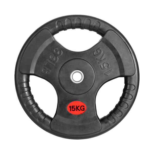 Диск 31 мм. обрезиненный 15 кг. VictoryFit VF-S251500 – фото