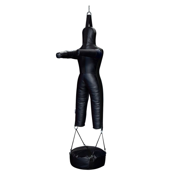  Манекен-мешок для борьбы SportPanda, 170 см, 35-45 кг, подвесной, чёрный