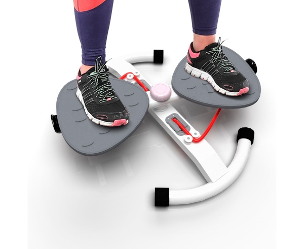 Фитнес-платформа DFC Twister Bow с эспандерами – фото