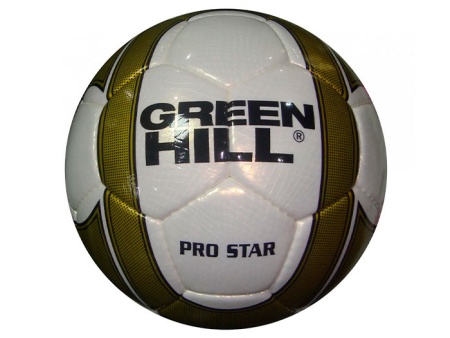 Футбольный мяч GREEN HILL PRO STAR FB-9103, полиуретан, 5" – фото
