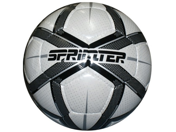 Мяч футбольный, эко-кожа / полиуретан, 5" – фото
