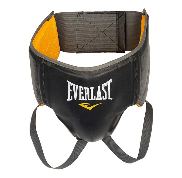 Защита паха (бандаж) Everlast Pro Competition Velcro, для бокса – фото