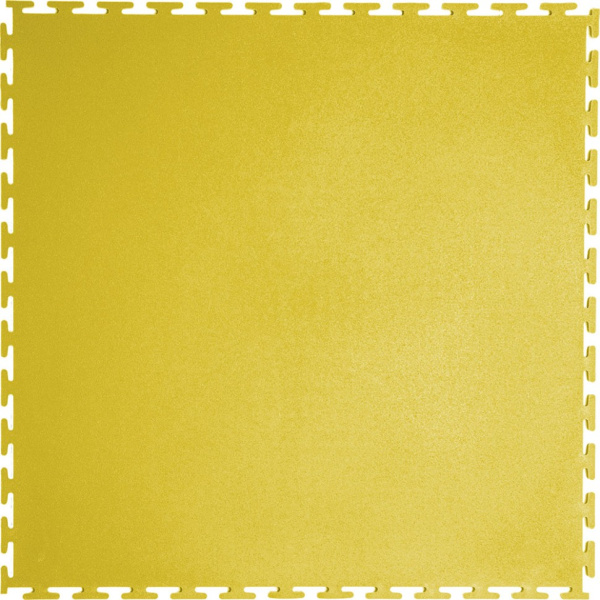 Плитка ПВХ Standart Flat, 5 мм, 500*500, жёлтый
