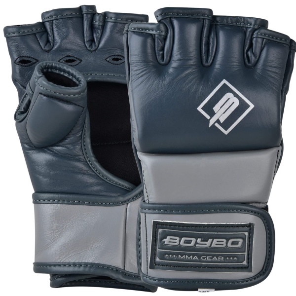 Перчатки для ММА BoyBo Exist BGM120, тренировочные, серый – фото