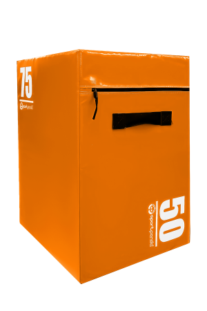 Плиобокс Sportpanda трехсторонний оранжевый – фото