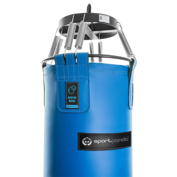 Водоналивной боксерский мешок «AQUA BAG» ПВХ, 180 см, диаметр 40 см, голубой – фото