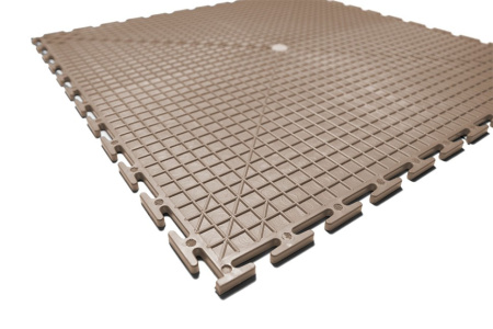 Плитка ПВХ Standart Prom, 9 мм, 500*500, бежевый