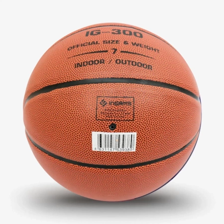 Мяч баскетбольный INGAME IG-300 №5, оранжевый – фото