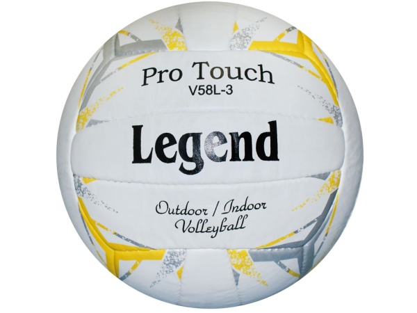 Мяч волейбольный Legend Pro-Touch, белый – фото