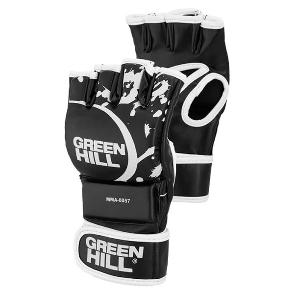 Перчатки для MMA Green Hill MMA-0057, тренировочные, чёрный – фото