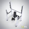 Скамья для вертикального жима штанги (Olympic Seated Bench) E-7051 – фото