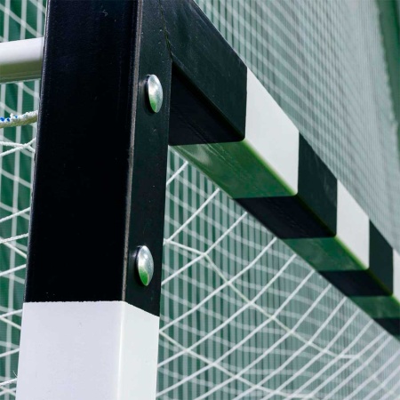 Ворота для мини-футбола, гандбола, с разметкой, без сетки, профиль 80х80 мм – фото