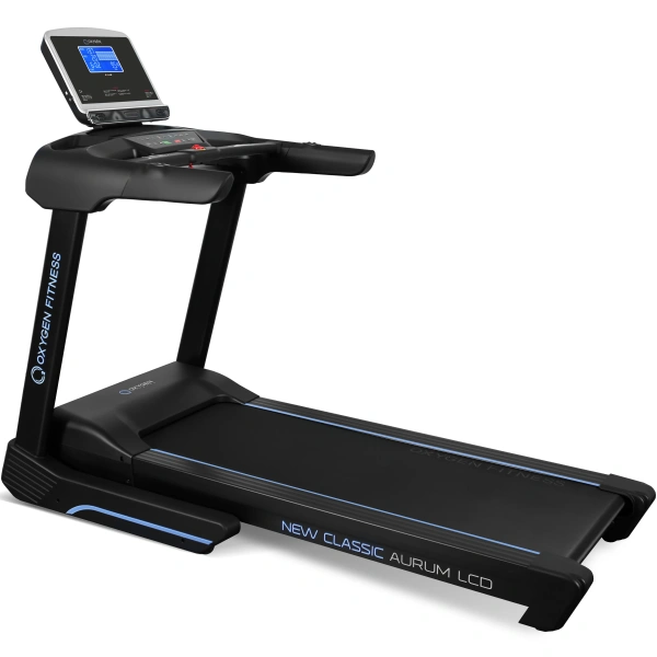 Беговая дорожка OXYGEN FITNESS NEW CLASSIC AURUM LCD, электрическая, для дома  – фото