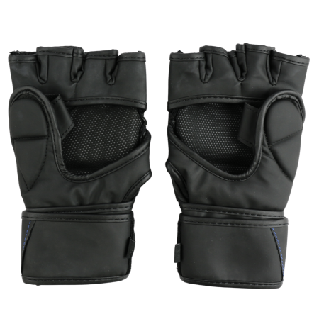 Перчатки для ММА Boybo B-series, тренировочные, чёрно-синий – фото