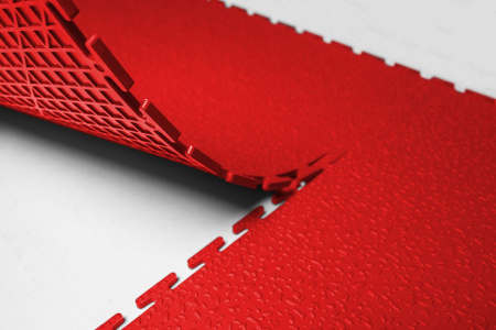 Плитка ПВХ Standart Modern, 500*500, красный – фото