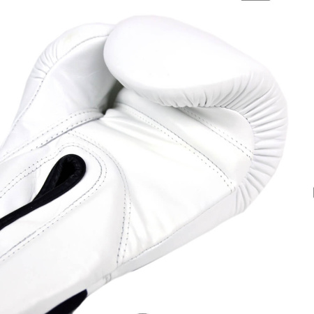 Перчатки для кикбоксинга Fairtex BGVG1 GLORY KICKBOXING, для соревнований, белый – фото