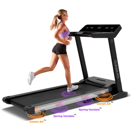 Беговая дорожка Clear Fit LifeCardio LT 40, электрическая, домашняя – фото