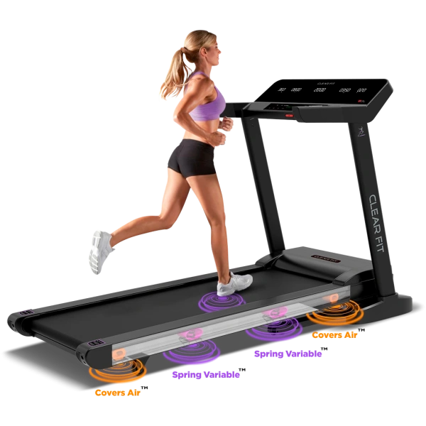 Беговая дорожка Clear Fit LifeCardio LT 40, электрическая, домашняя – фото