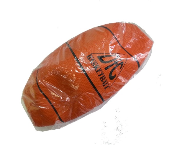 Баскетбольный мяч DFC BALL7R 7, резина, оранжевый – фото