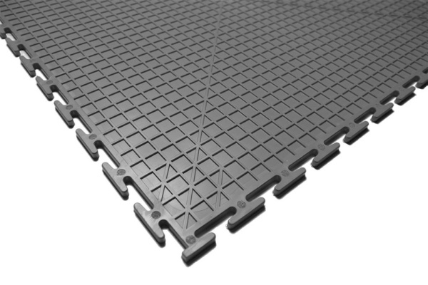 Плитка ПВХ Standart Skin, 500*500, серый – фото